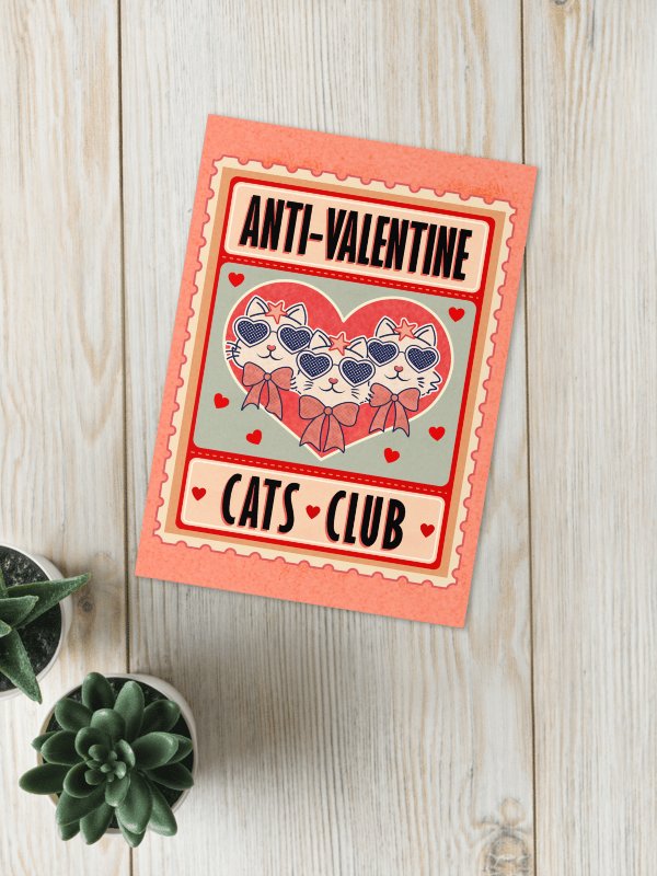 Galentine Cats Club - Greeting Card product image (2)
