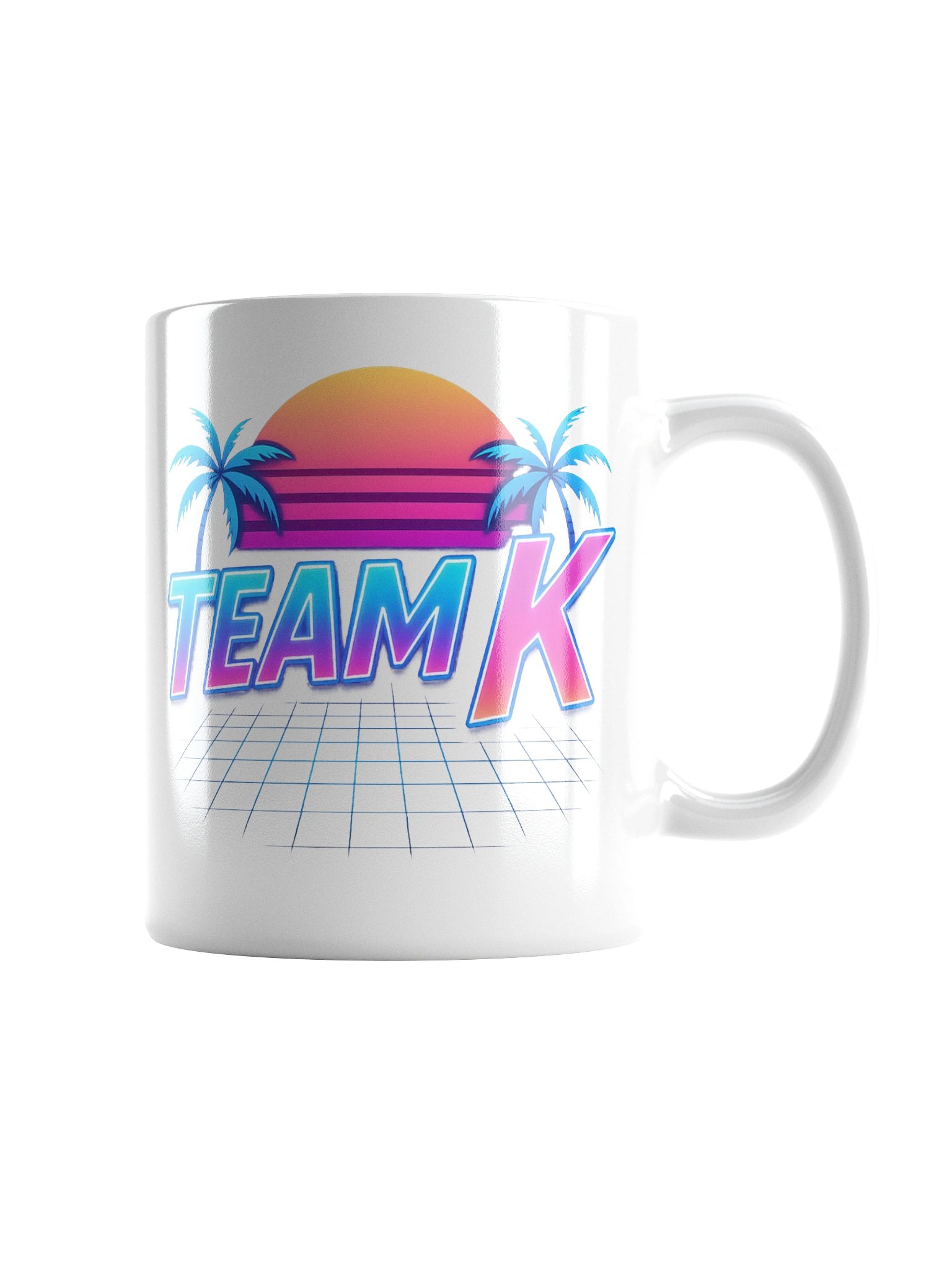 Team K 1980's White Mug product image (3)