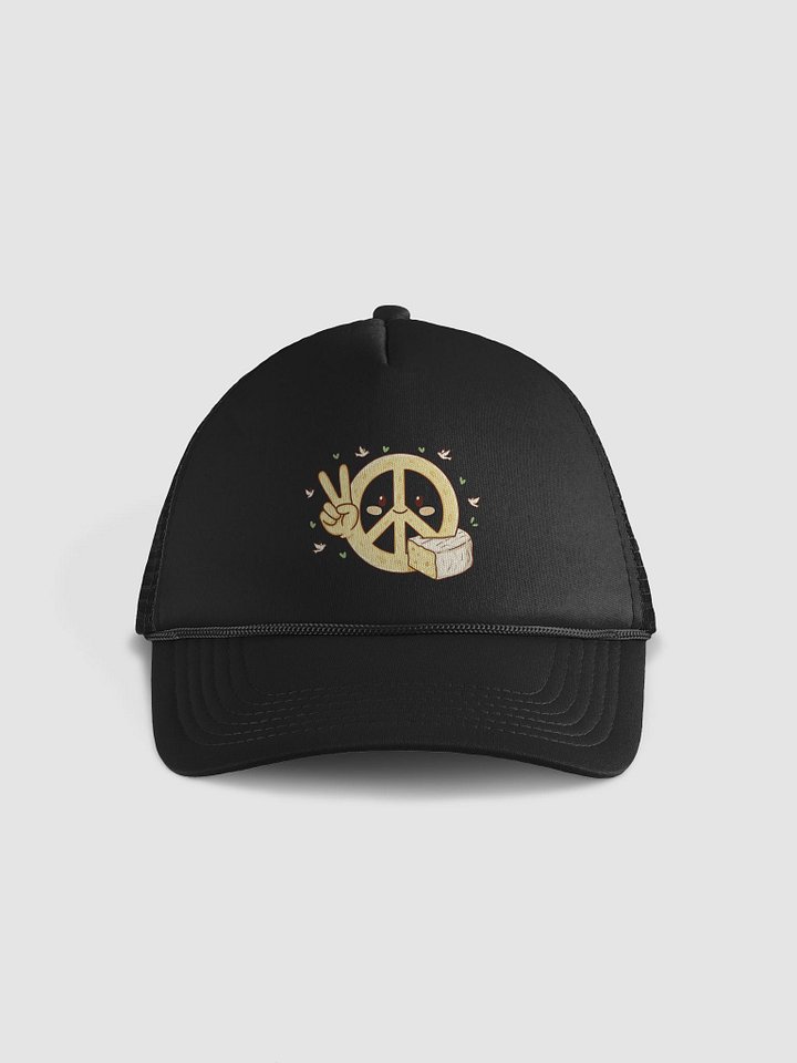 Cheesy Peace Foam Trucker Hat product image (2)