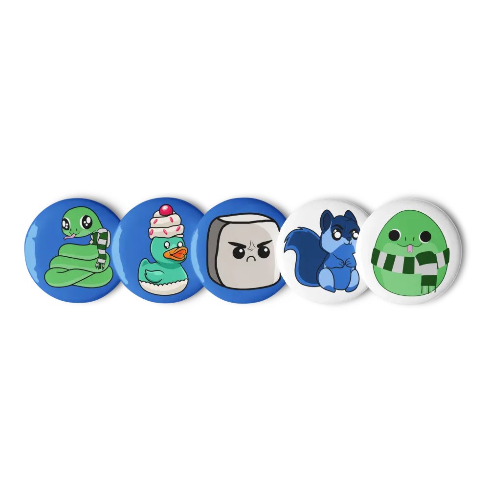 Bandit & Friends Button Pack product image (5)