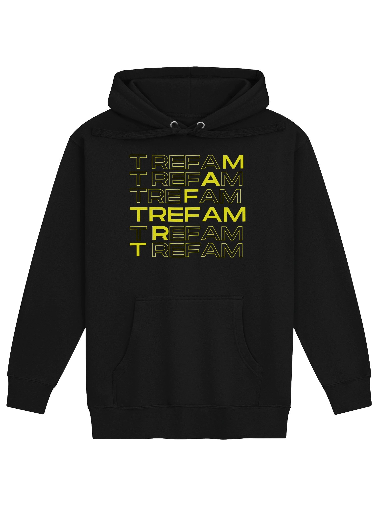 TREFAM Bold Repeat Unisex Hoodie product image (1)