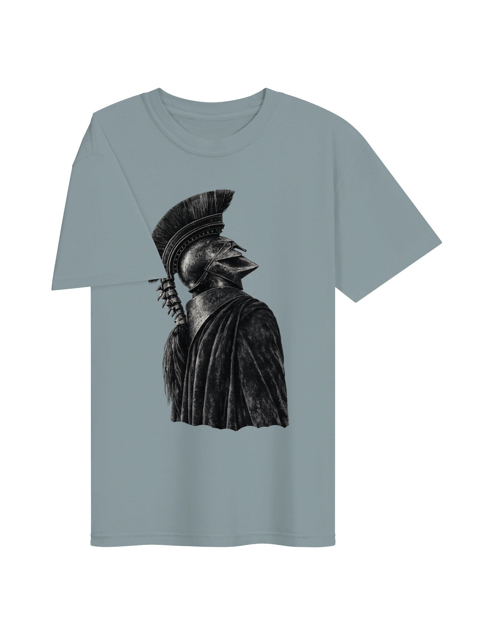 Ancient Spartan Warrior Graphic Tee | Greek Helmet Mythology Shirt product image (3)