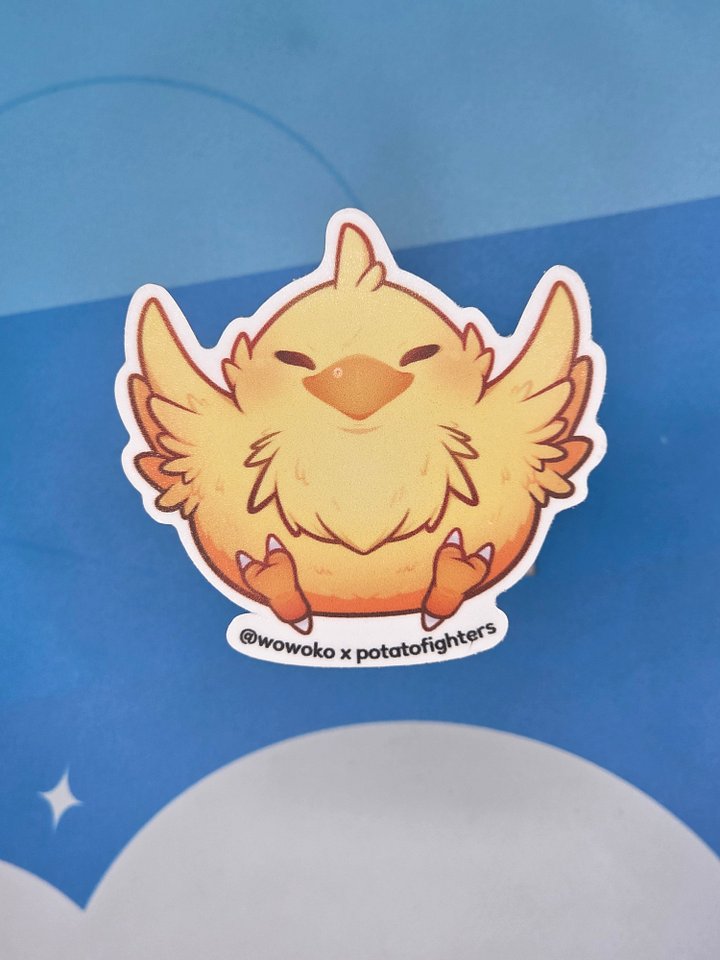 Fat Chocobo - Sticker product image (1)