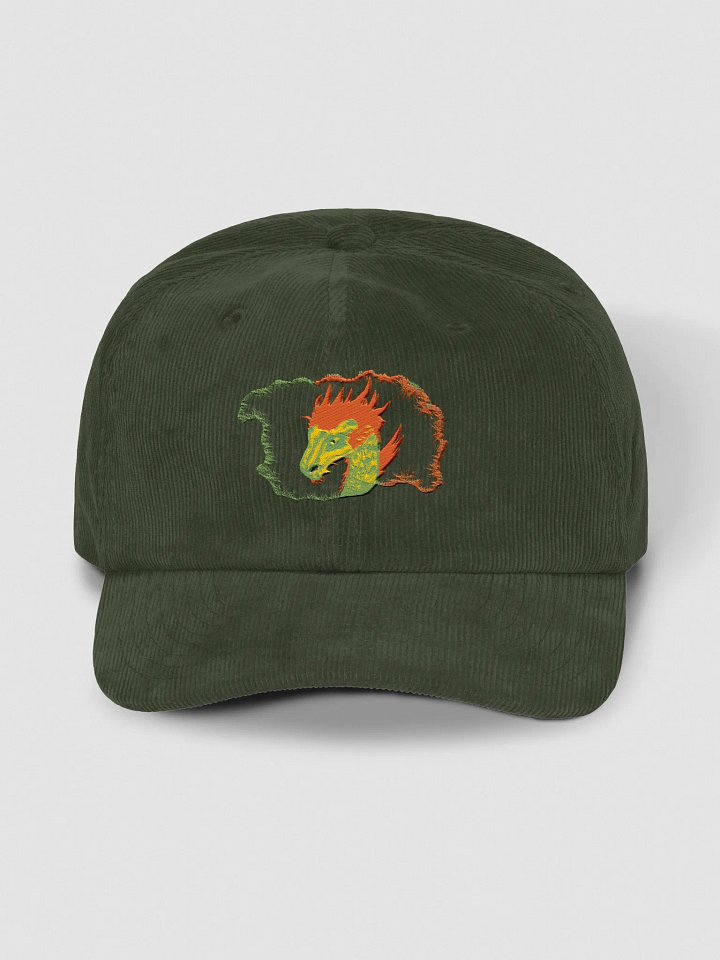 Dragonfire Corduroy Dad Hat product image (1)