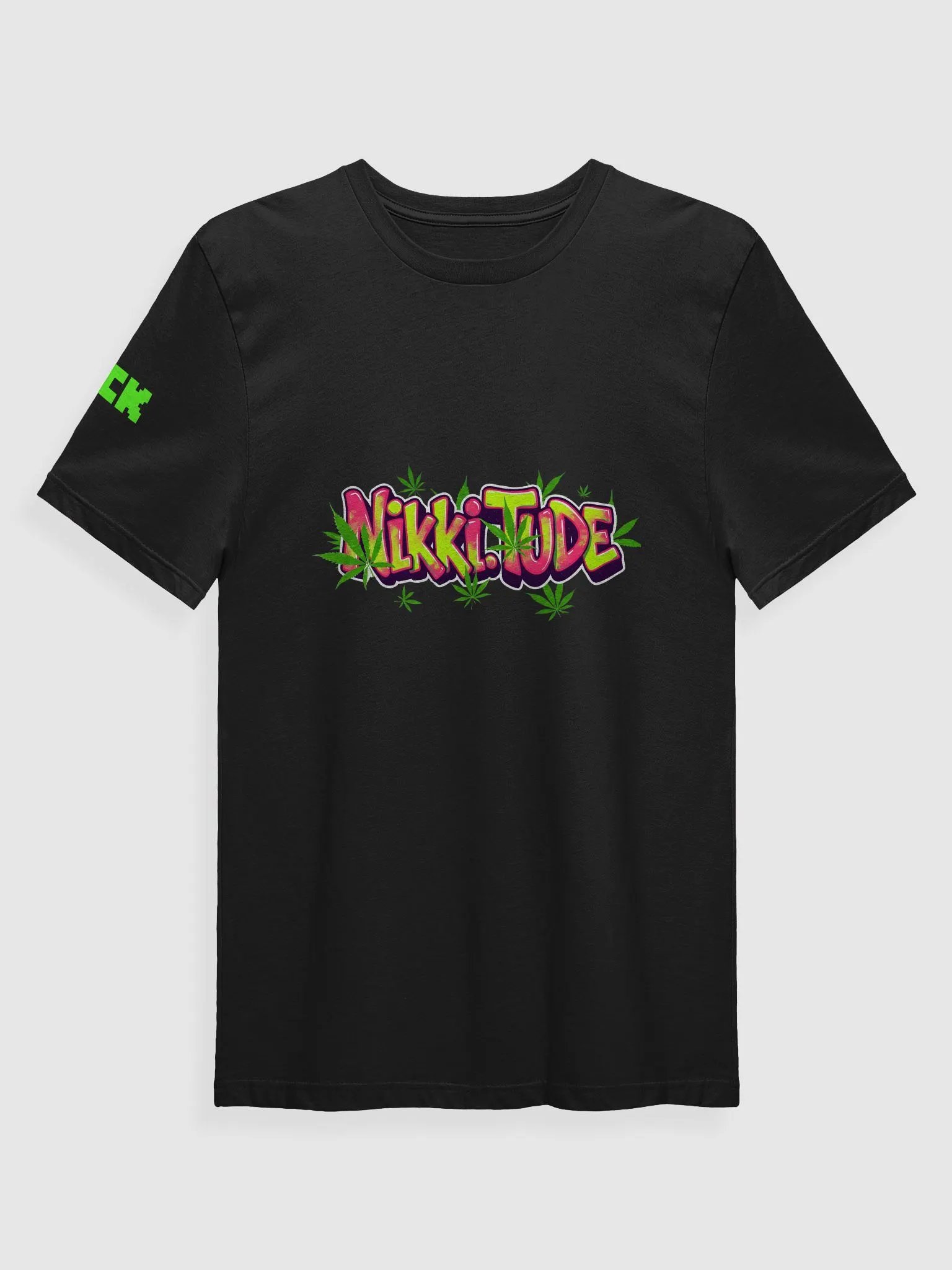nikki black weed t product image (1)