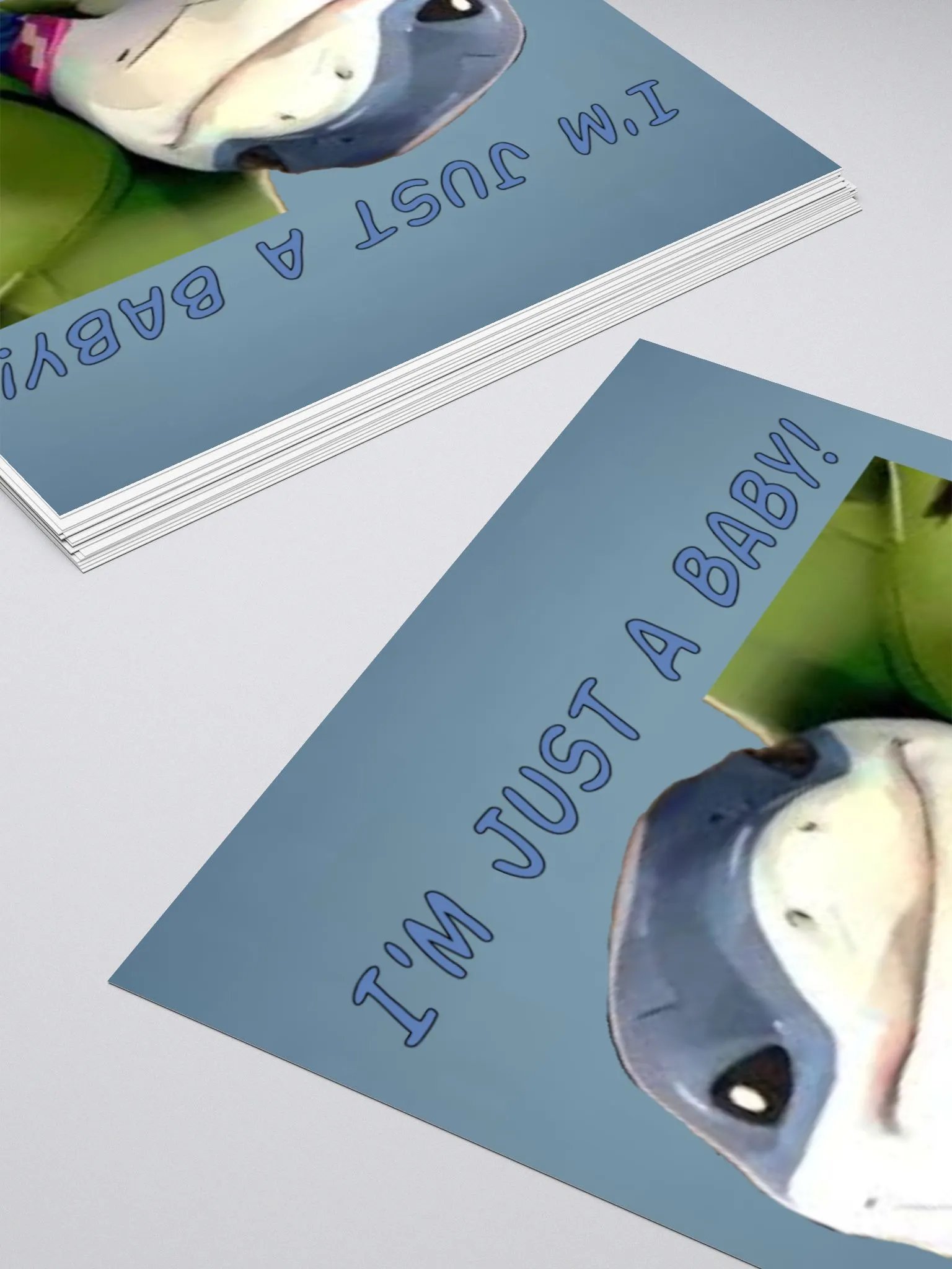 Jeff Just a Baby Rivals KissCut Sticker product image (10)