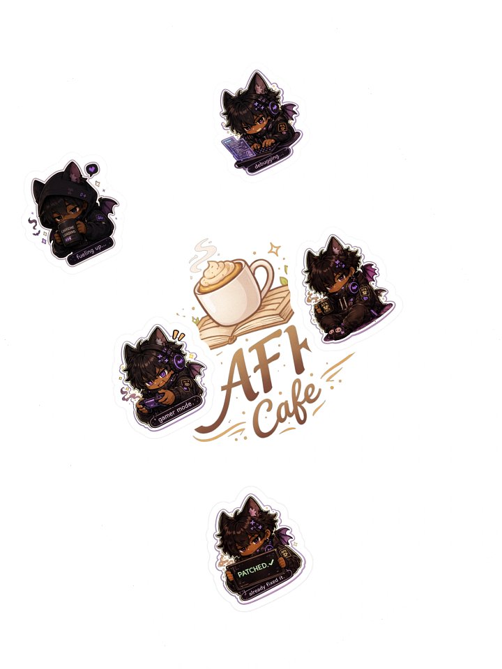 🦇 Nitebyte Reaction Sticker Set product image (1)