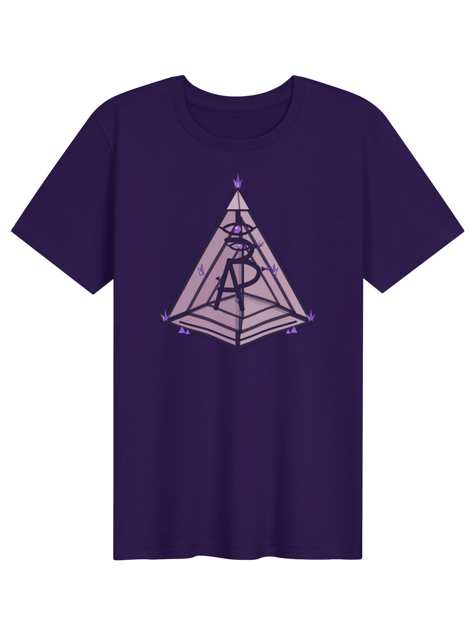 AP-3 7D Pyramid Tee — Purple product image (1)
