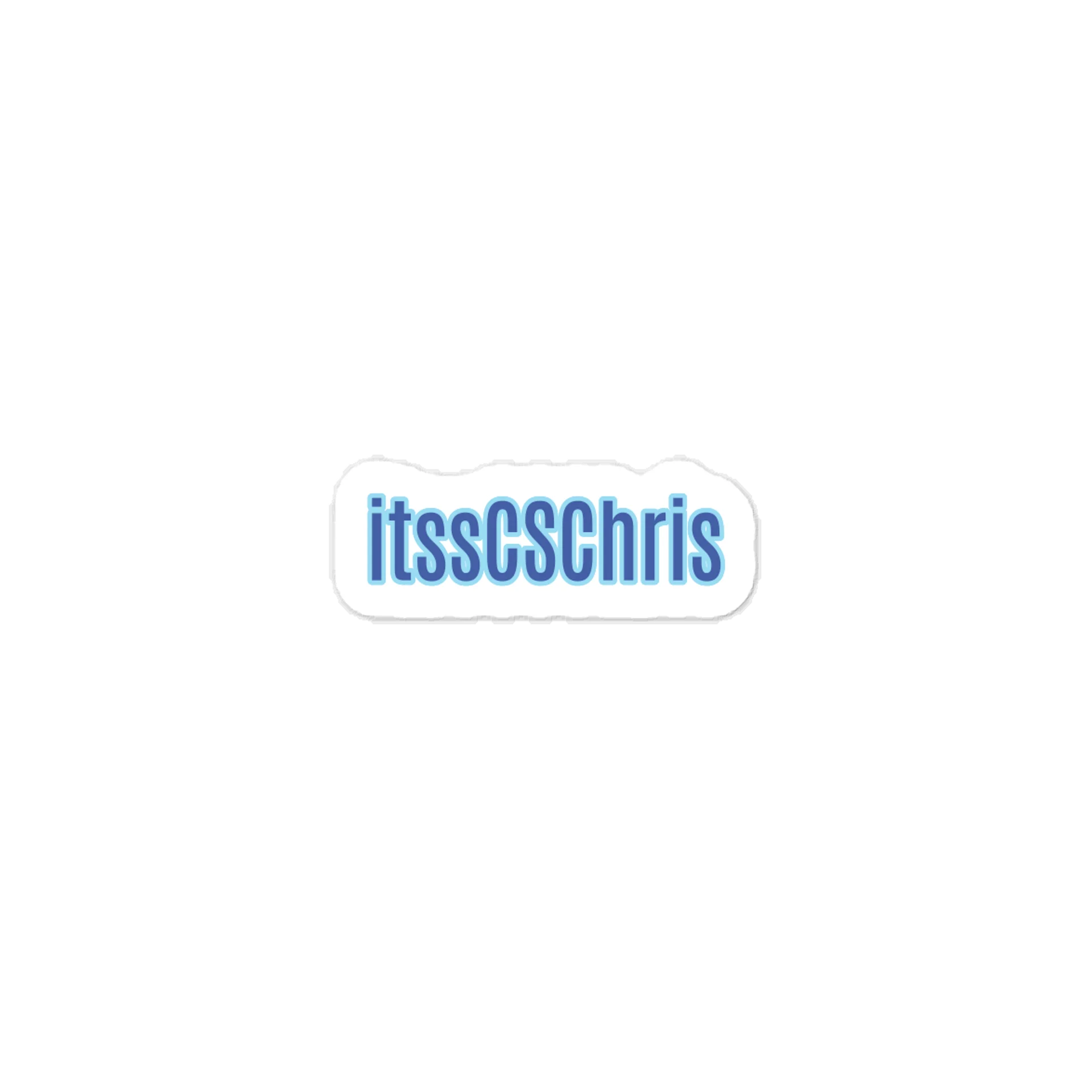 itssCSChris Sticker product image (1)