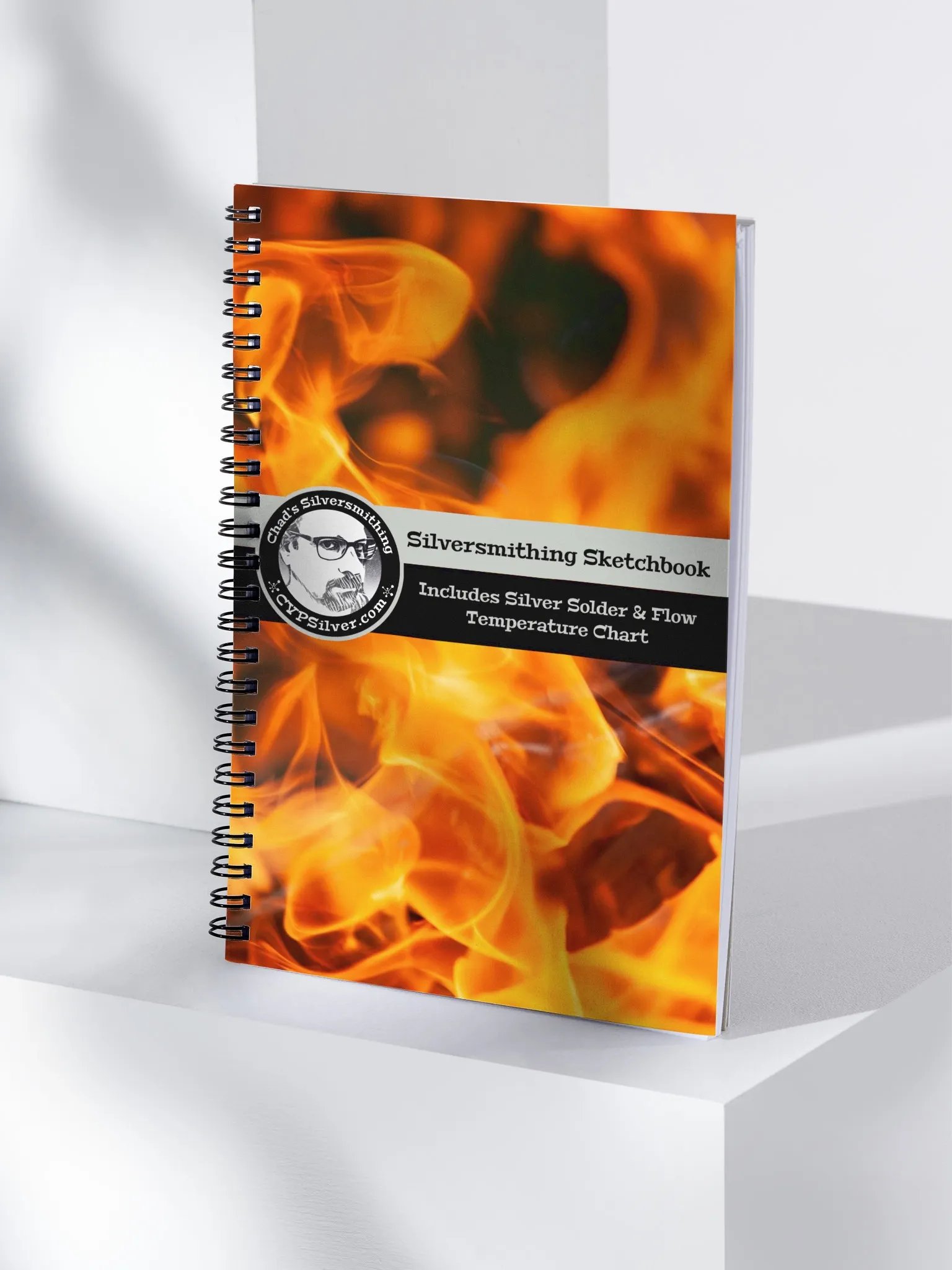 Design Notebook (blank) with Silver Solder Flow Temps product image (4)
