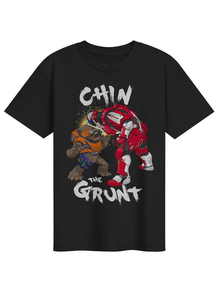 SpartanWarGames.com - UK Meetup 2026 "Chin the Grunt" T-Shirt (Alternative Version) product image (1)
