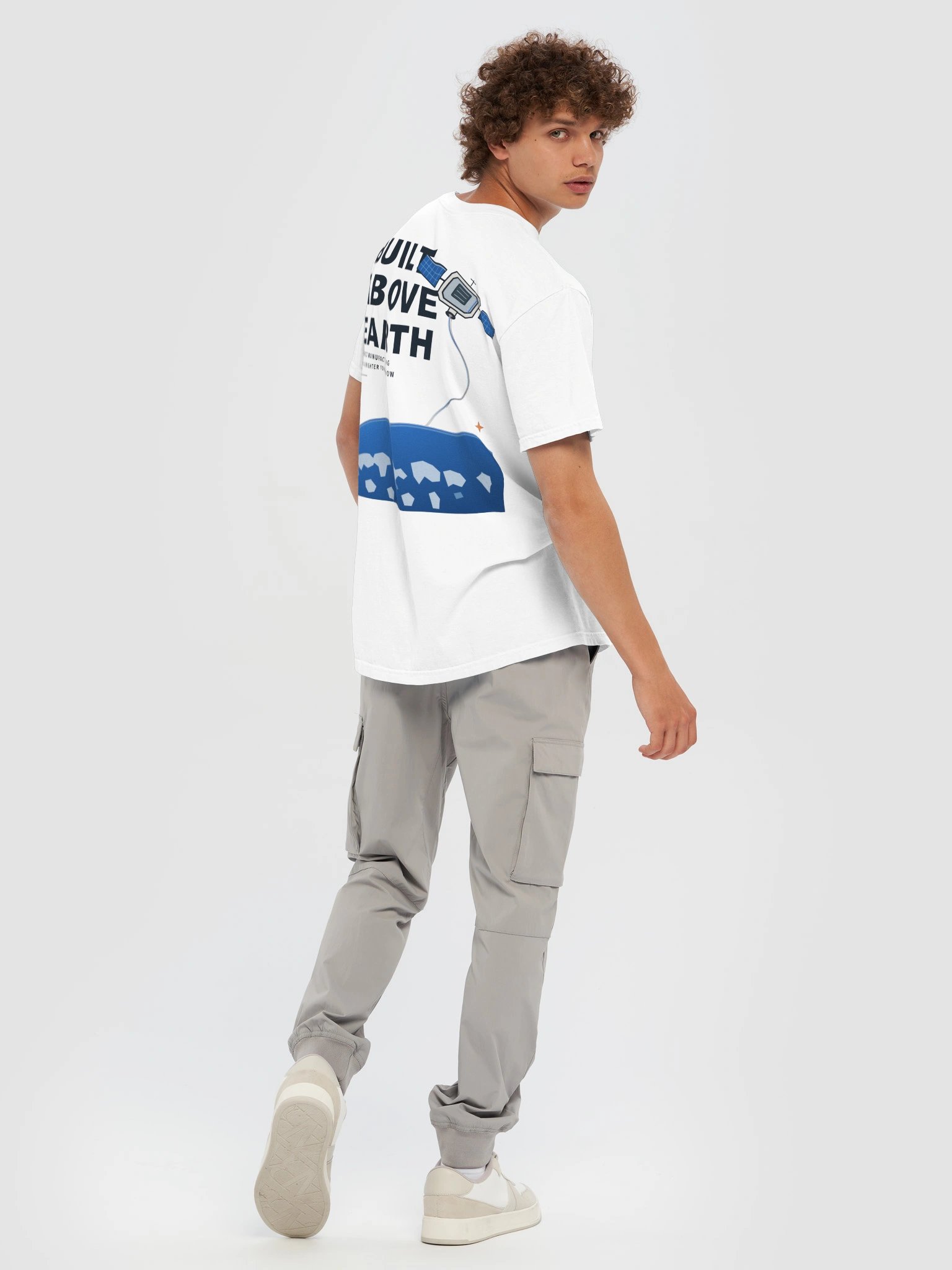OrbiSky Built Above Earth Heavyweight T-Shirt product image (8)