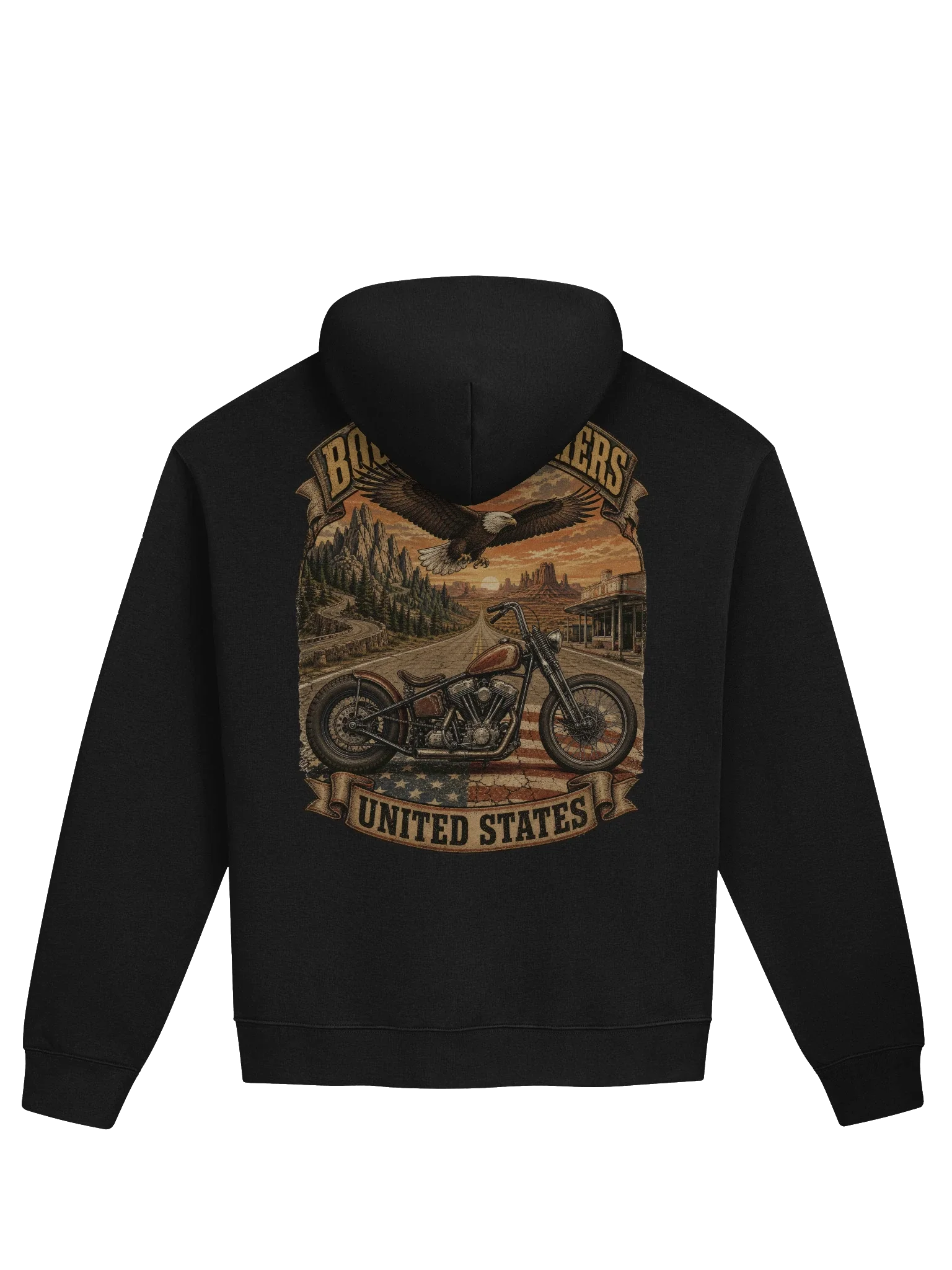 Bobber Brothers - United States Hoodie
