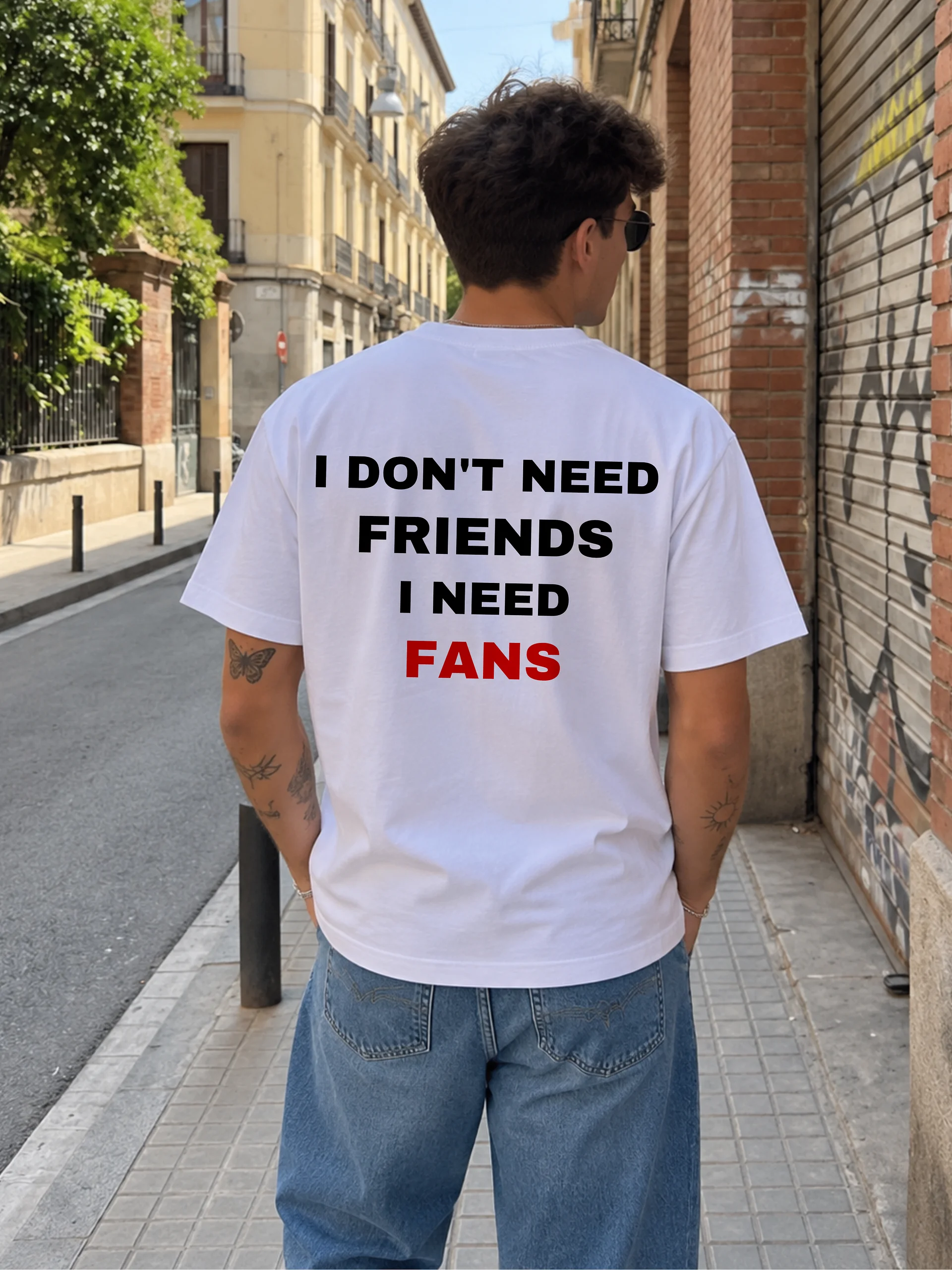 I Don't Need Friends I Need Fans T-shirt product image (1)