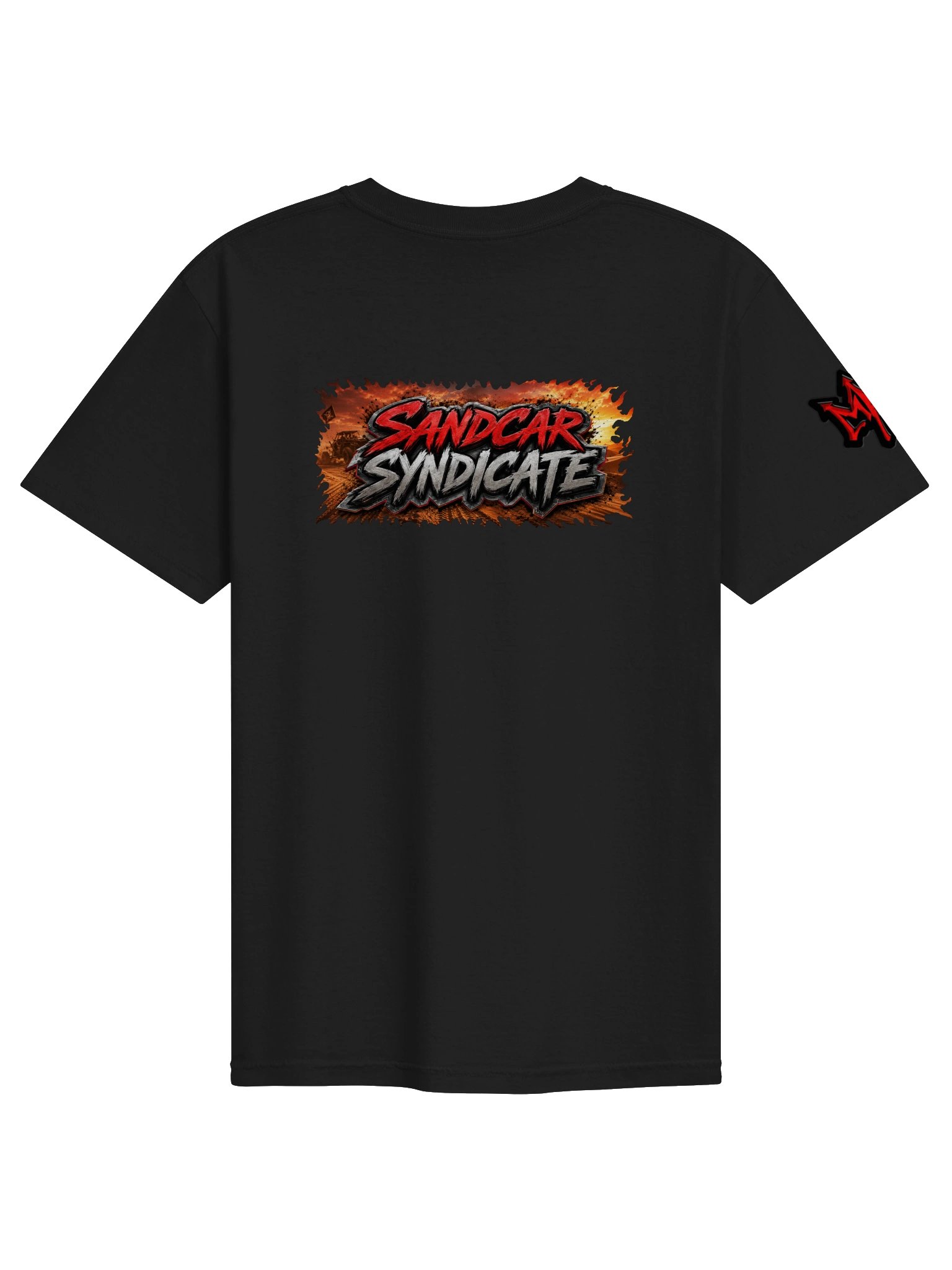 Sandcar Syndicate #3 – Bad Decisions & Horsepower Glamis Tee product image (3)
