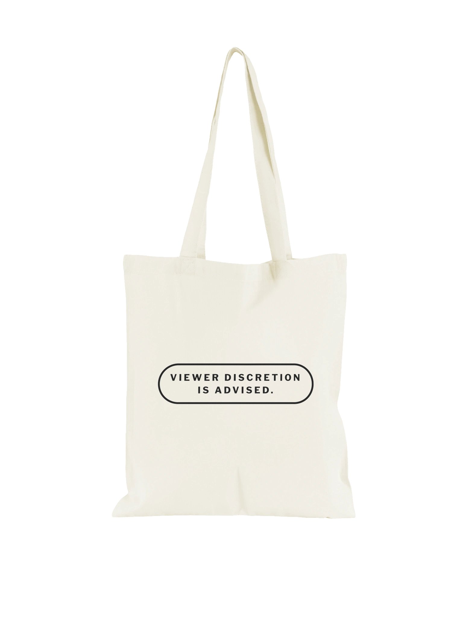 Viewer Discretion Is Advised Tote Bag product image (1)