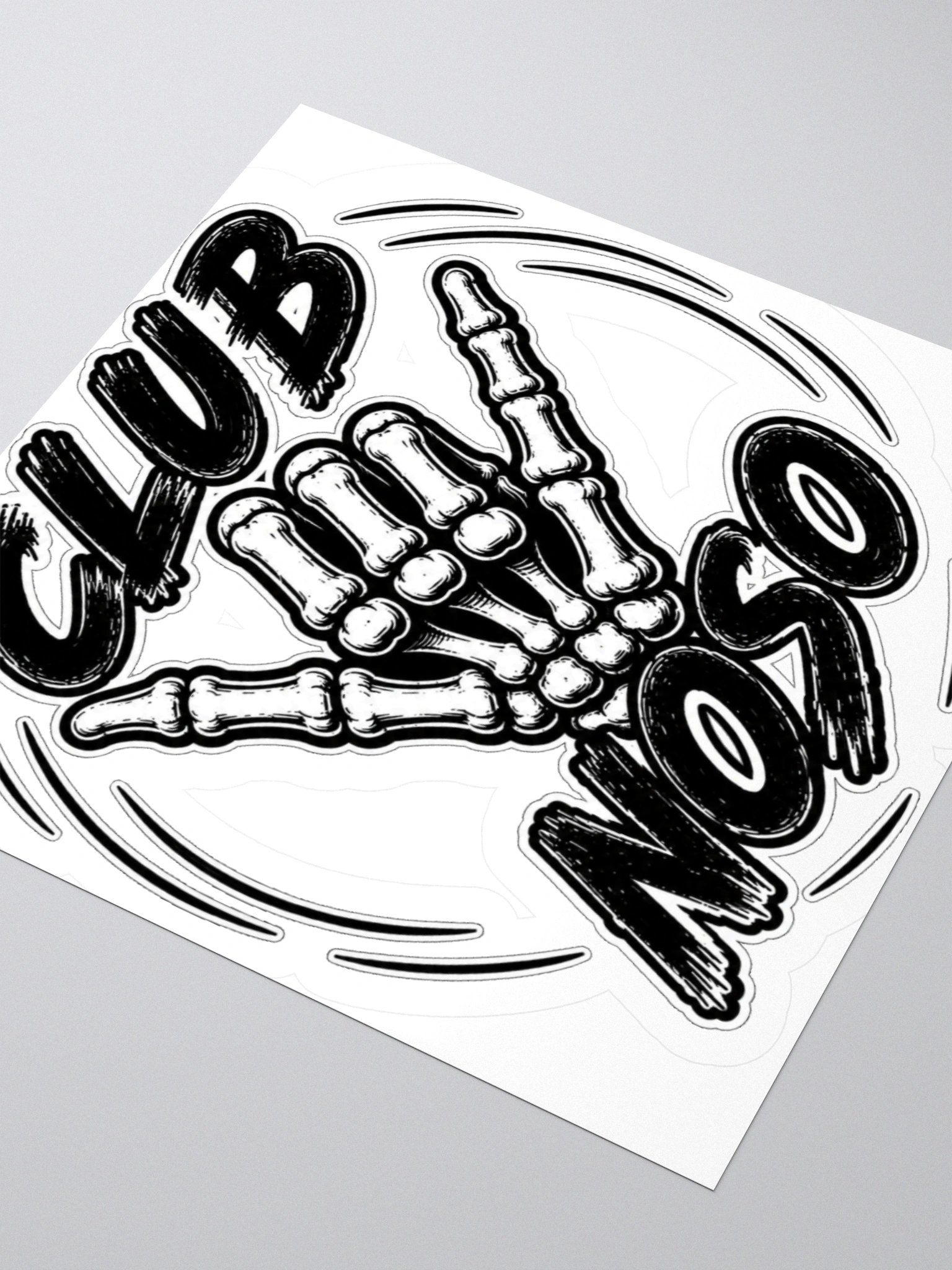 Club Noso Shaka Hand Sticker product image (3)