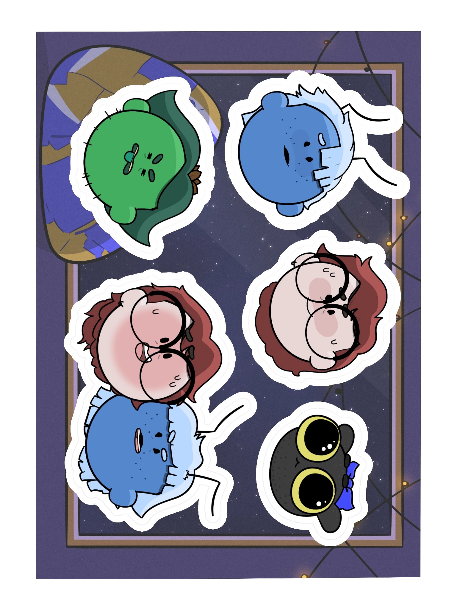Fridge Sticker Sheet product image (3)