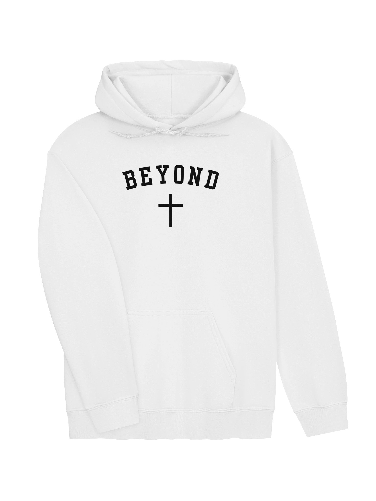BEYOND White Hoodie product image (3)