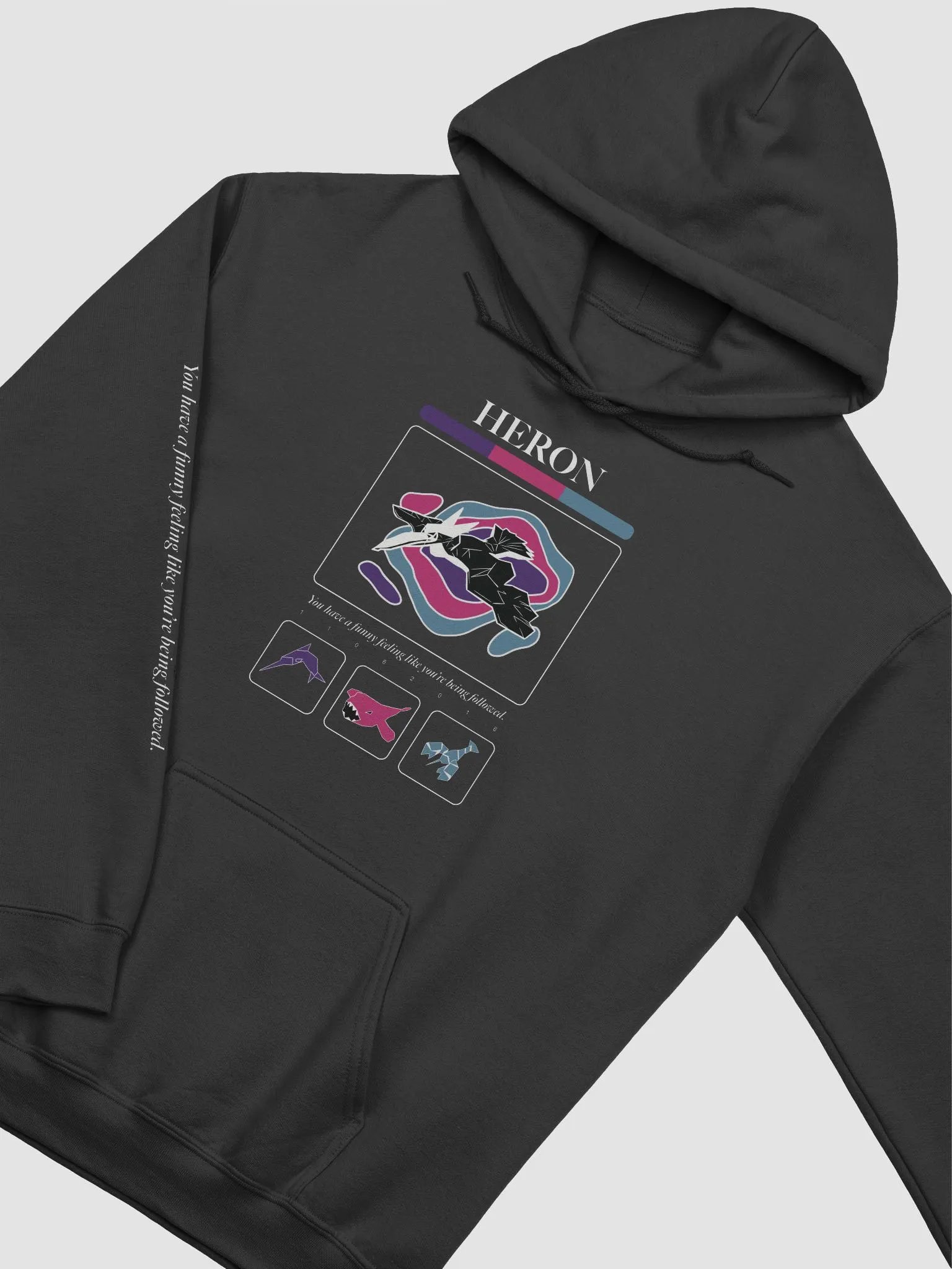 Heron - Hoodie (Black) product image (3)