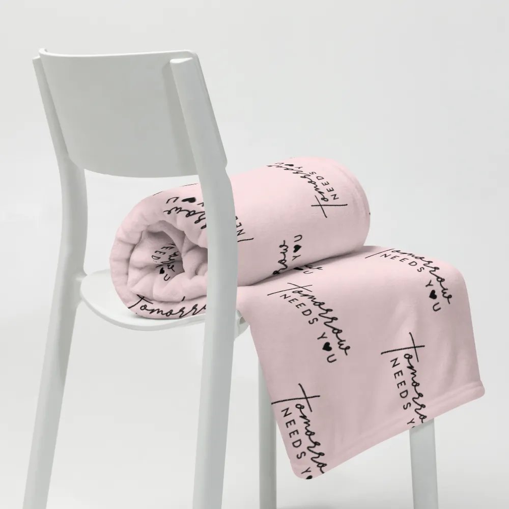 Tomorrow Needs You Blanket product image (9)