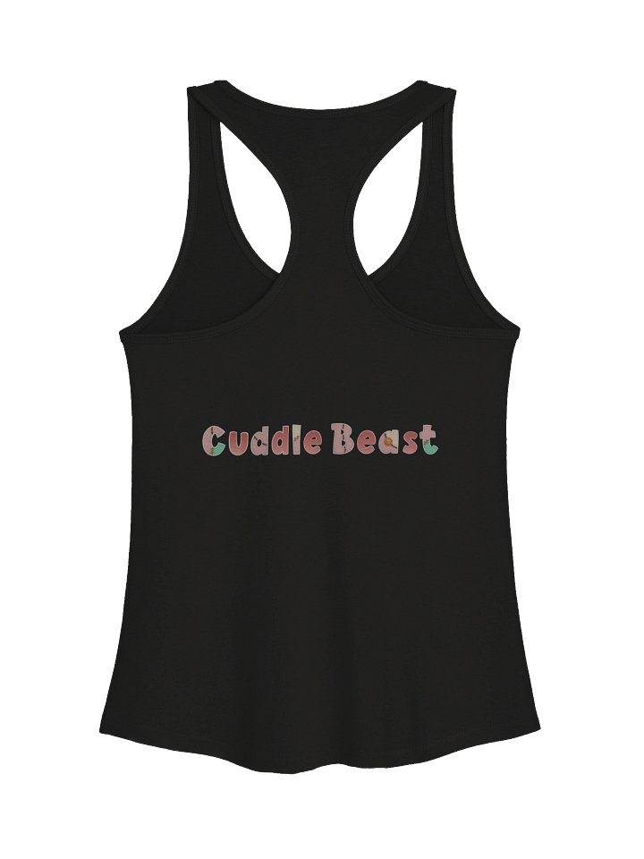 Chibi Anxiety Bear Women's Razorback Tank product image (2)