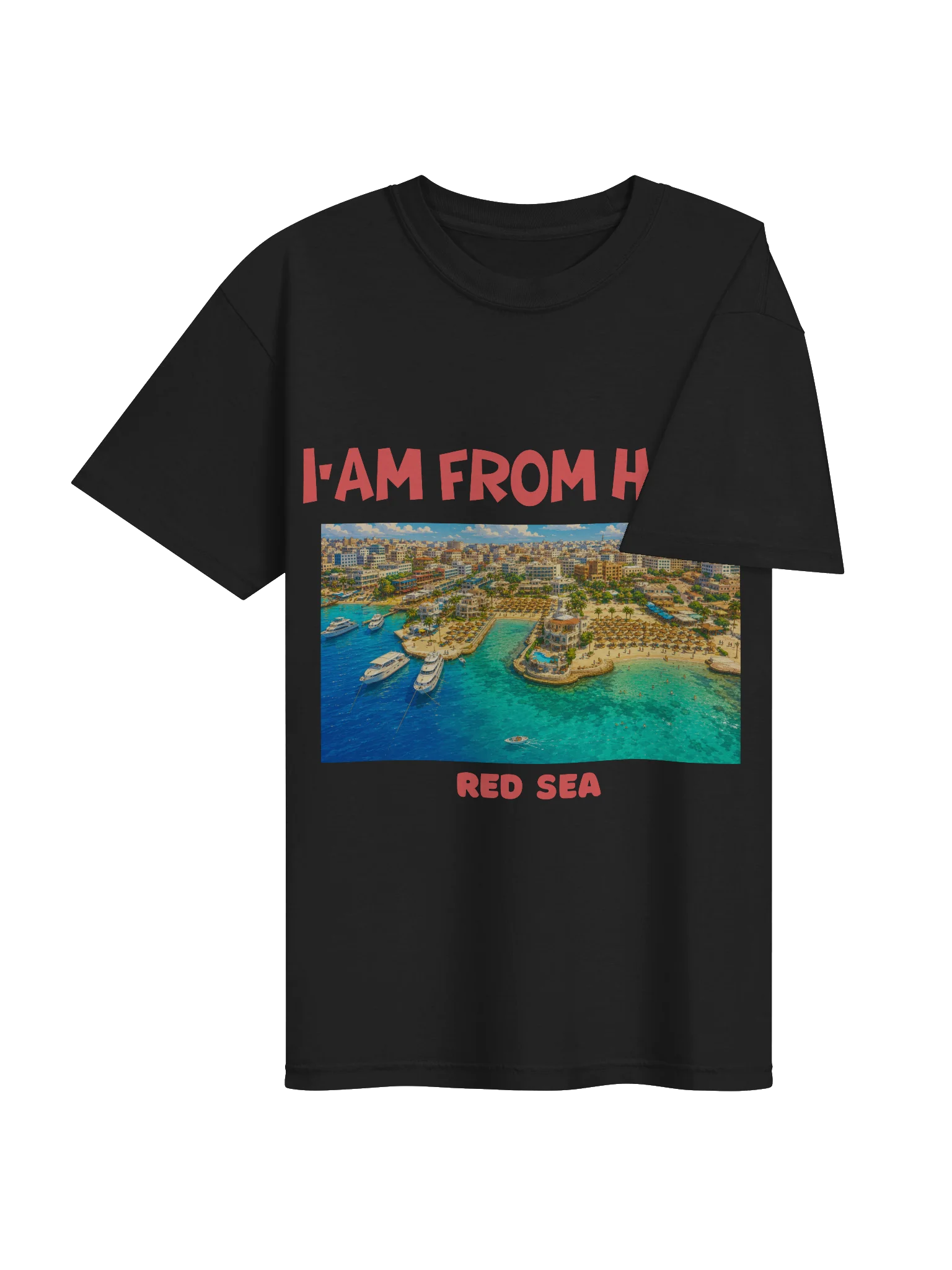 Red Sea T-Shirt (Heavyweight Fabric) product image (4)