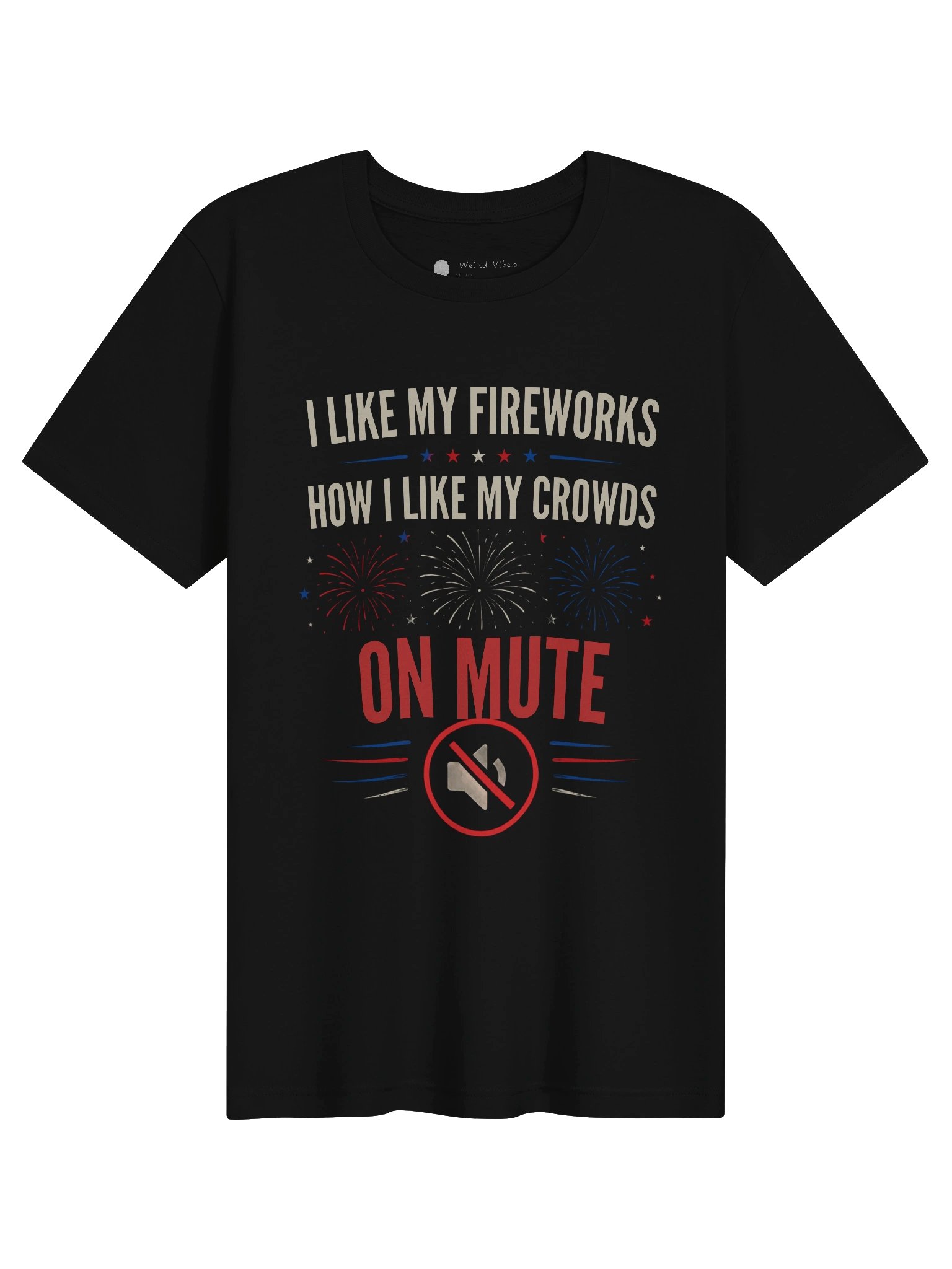 Fireworks for Neurodivergent- Tee - Dark Colors product image (1)