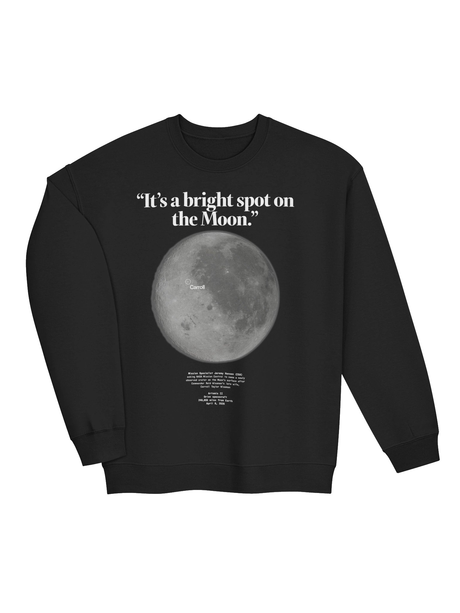Carroll Crater Crewneck (Moon Only) product image (8)
