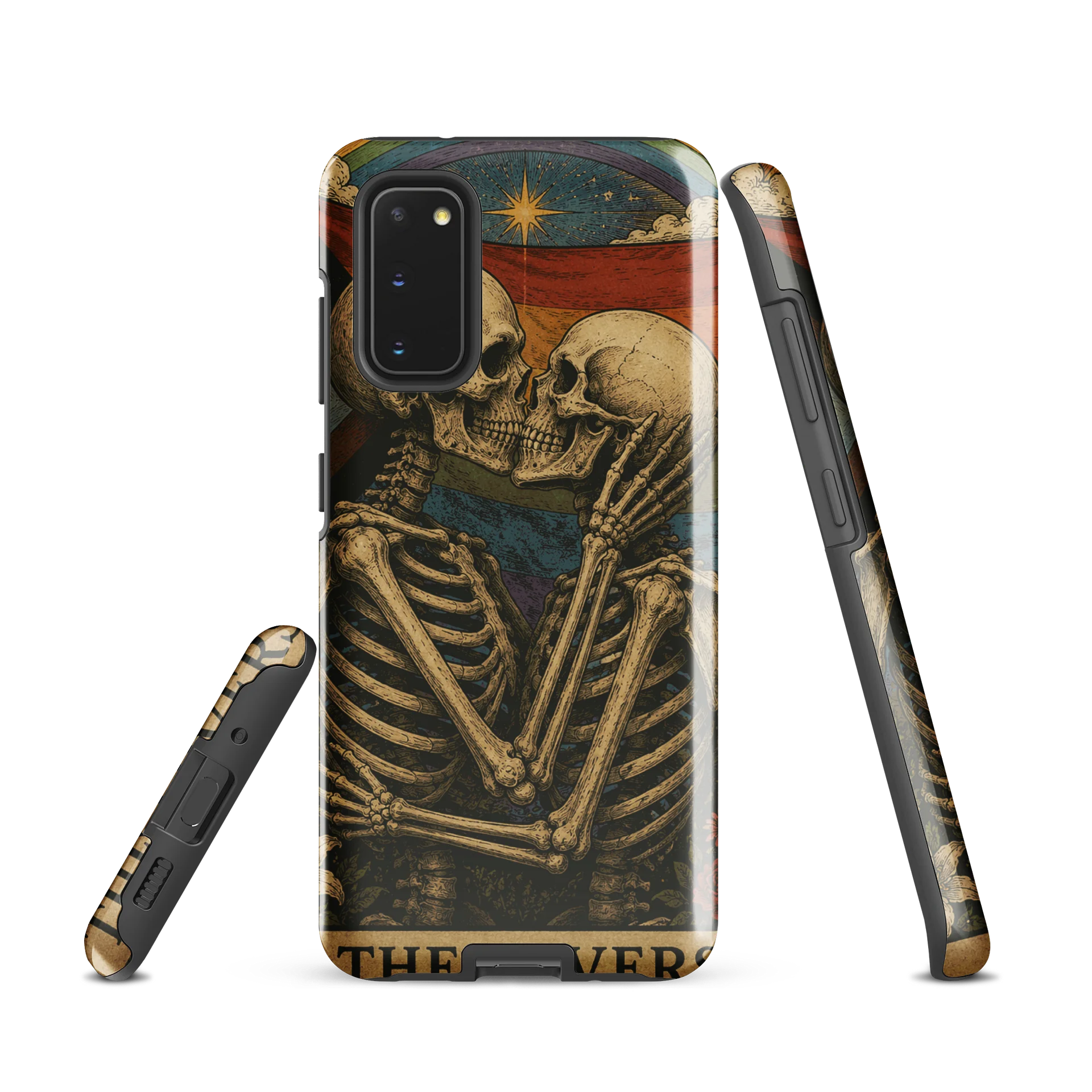 The Lovers Skeleton Rainbow Samsung Tough Case product image (2)