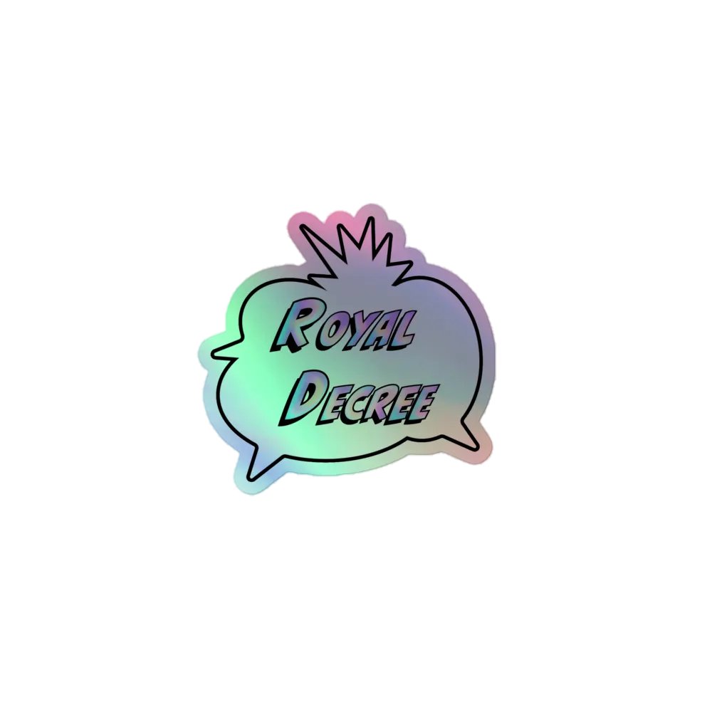 Royal Decree holographic product image (1)