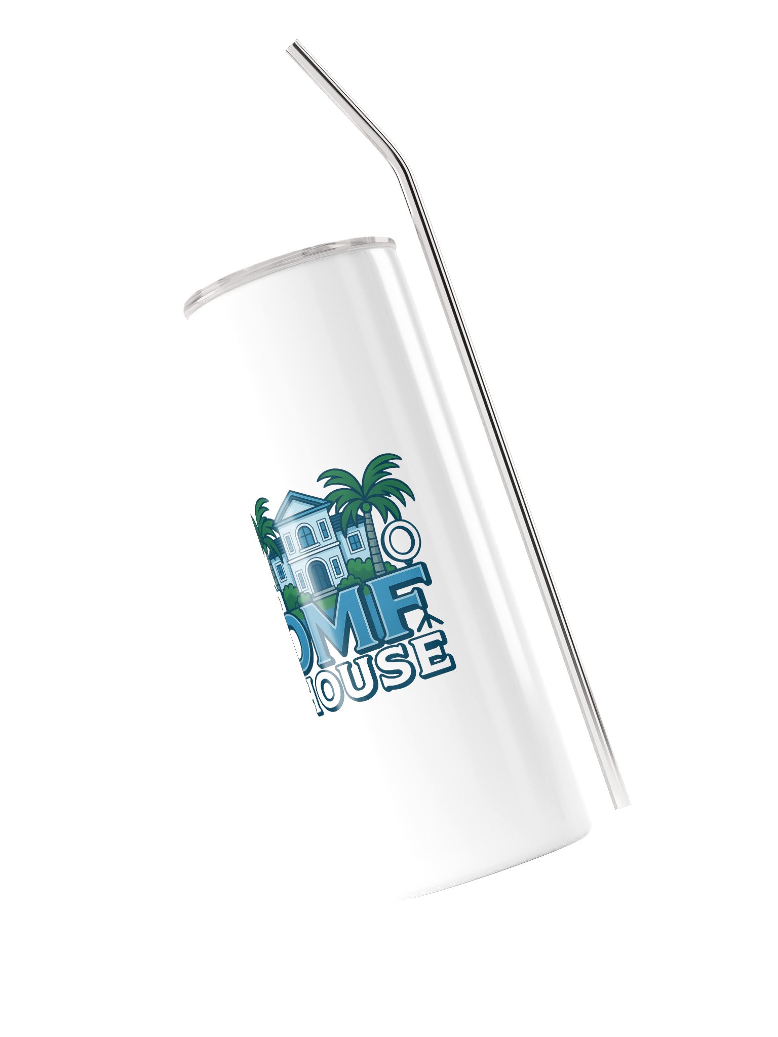 DMF House Tumbler w/Straw product image (3)