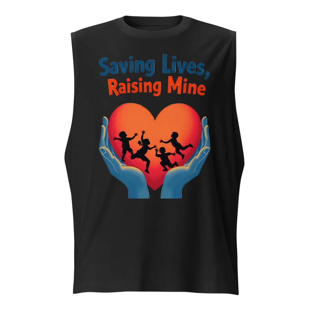 medical moms and dads, Heartwarming Heroes Muscle Tank product image (1)