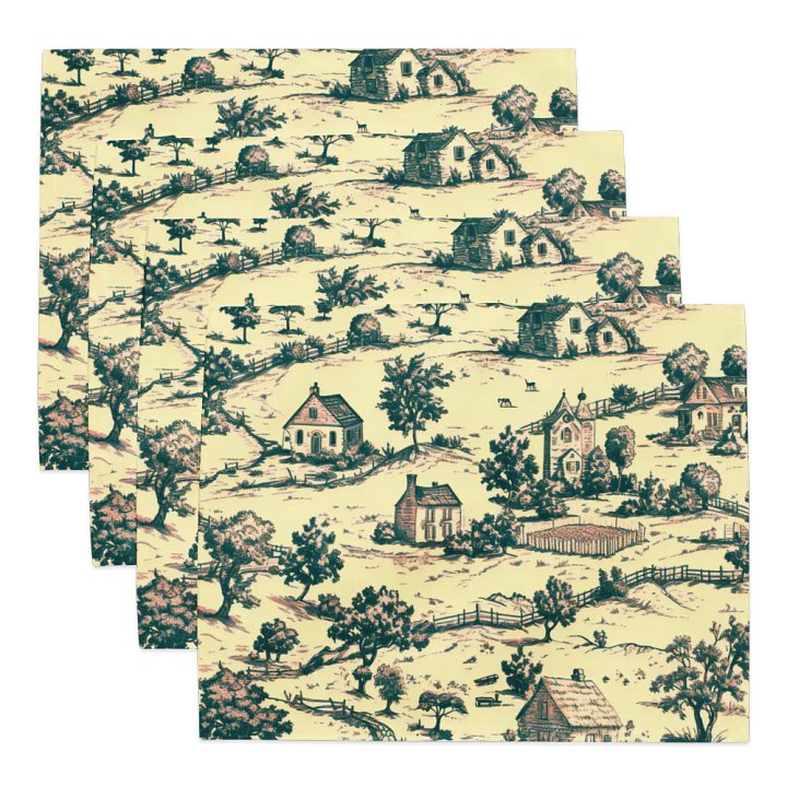 Classy Toile On The Farm Placemats product image (1)