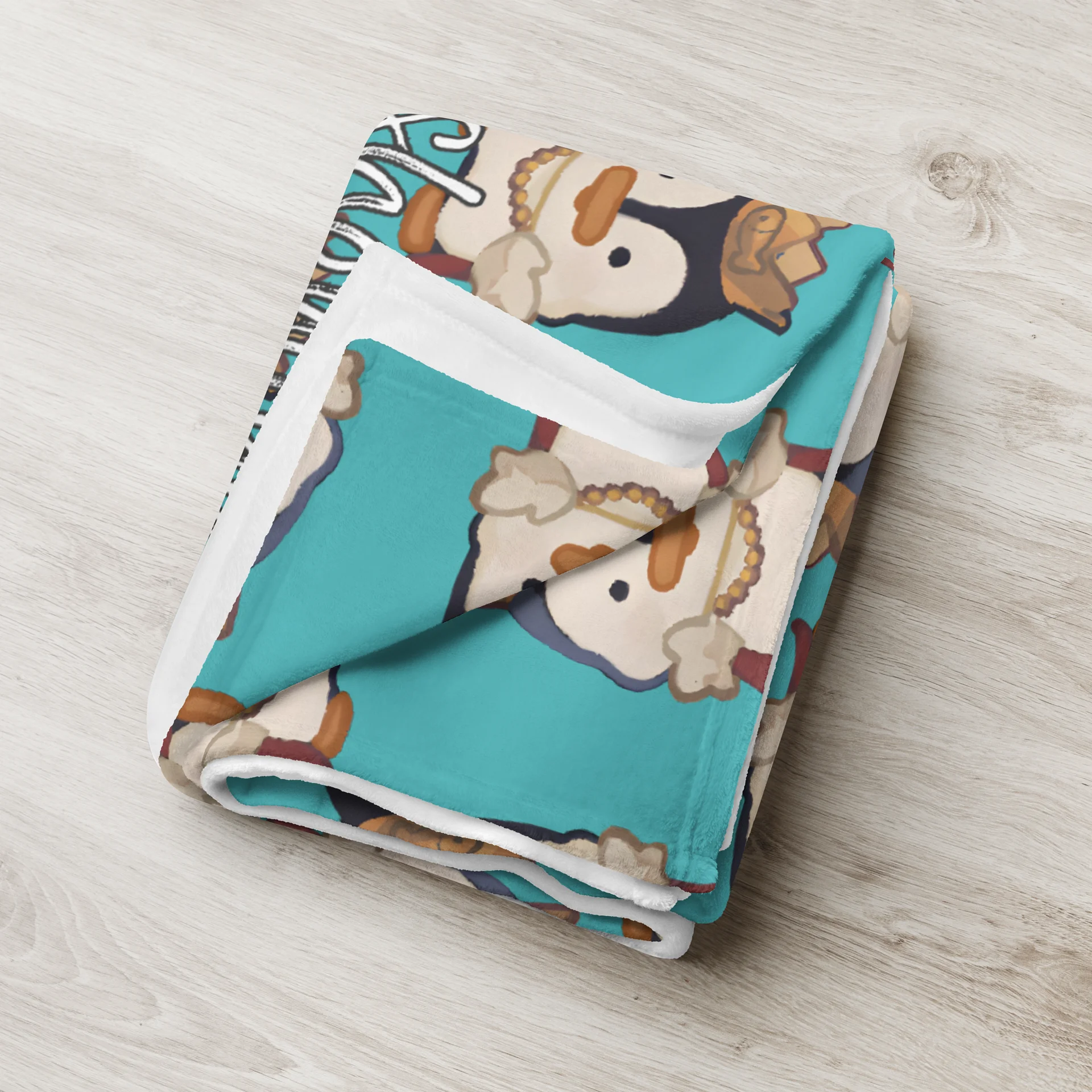 Teal Queen Throw Blanket product image (3)