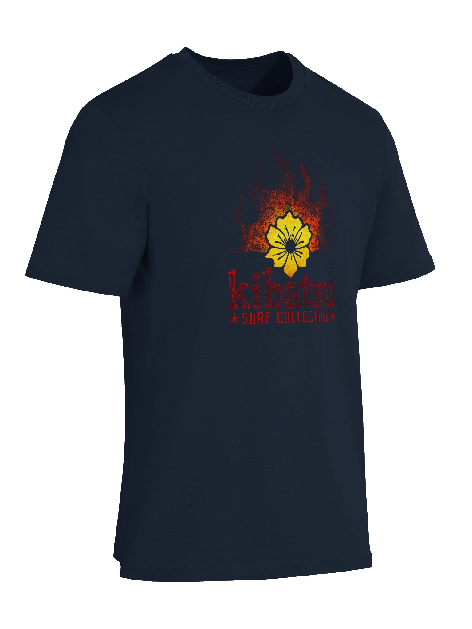 Kibatsu Surf Collective Flaming Flower T Shirt product image (24)