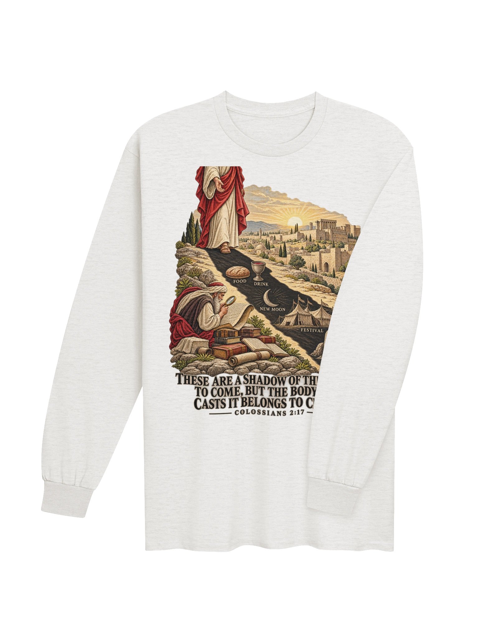 Body and Shadow long sleeve tee product image (36)