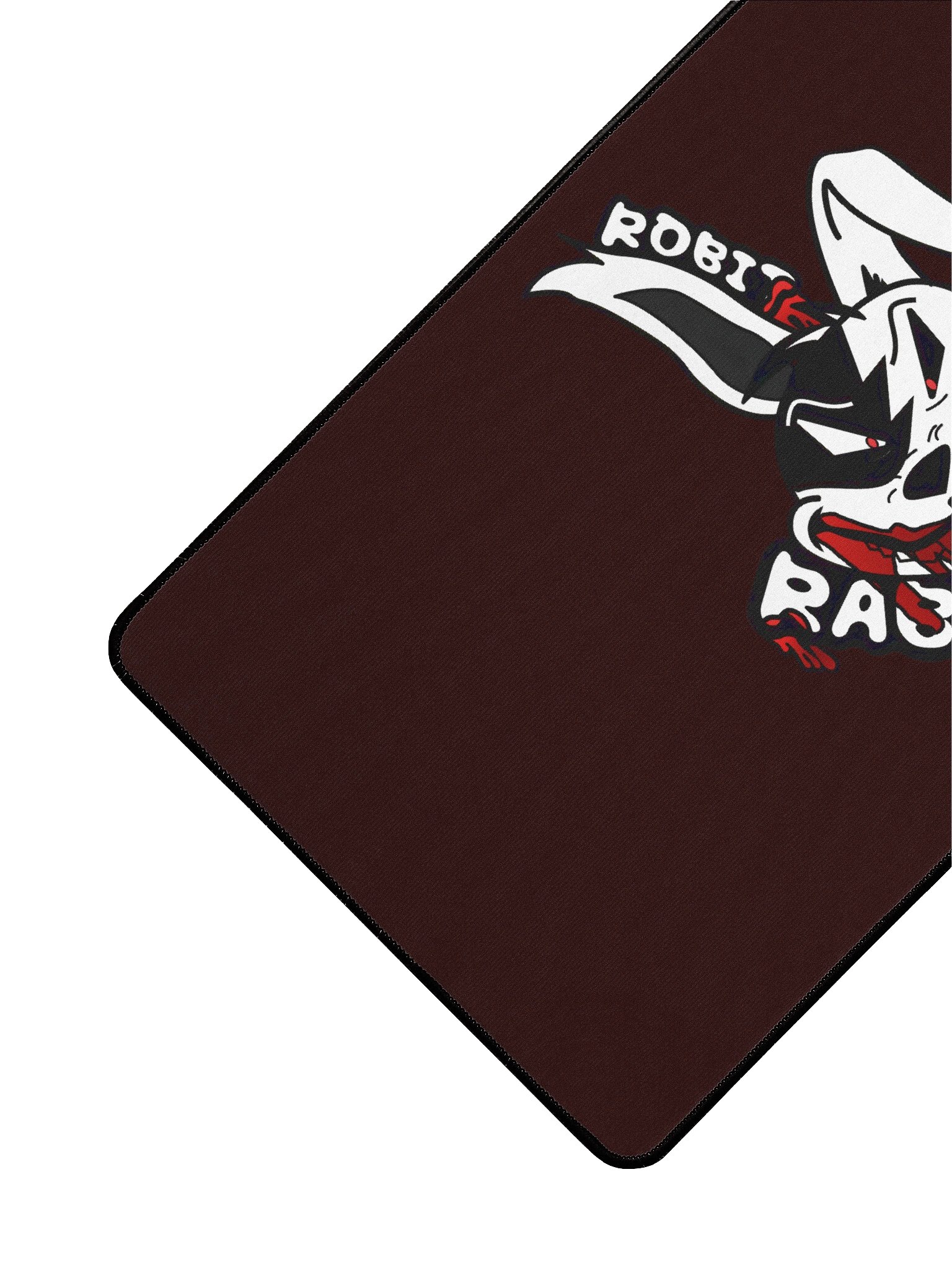 Blood Rabit mousepad in black product image (3)