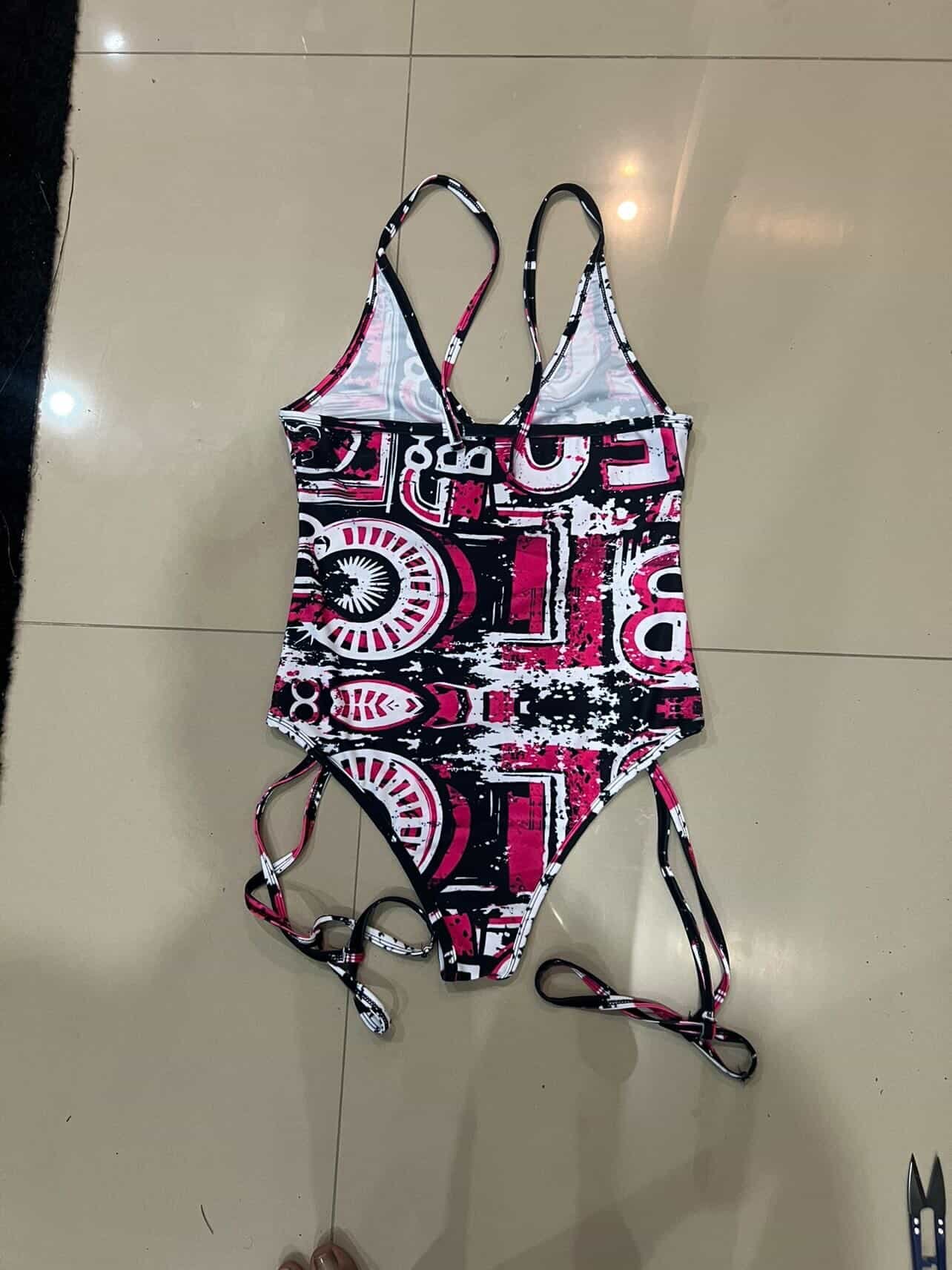 Hot Pink MMD Strappy One Piece Swimsuit product image (7)