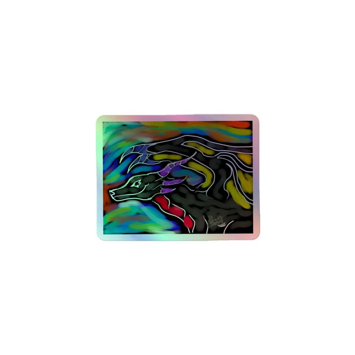 Colorful Dragon (Holo-Stickers) product image (1)