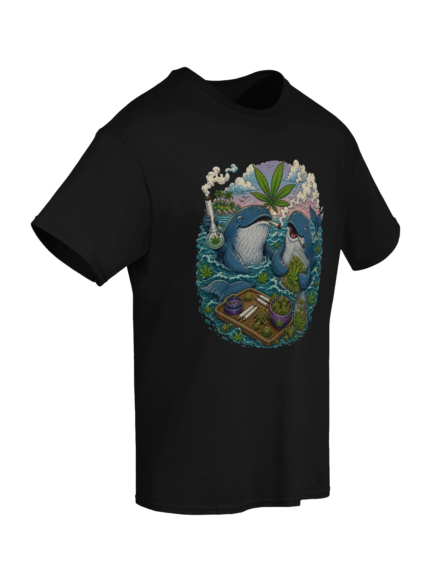 Stoner Whales Graphic Tee product image (6)