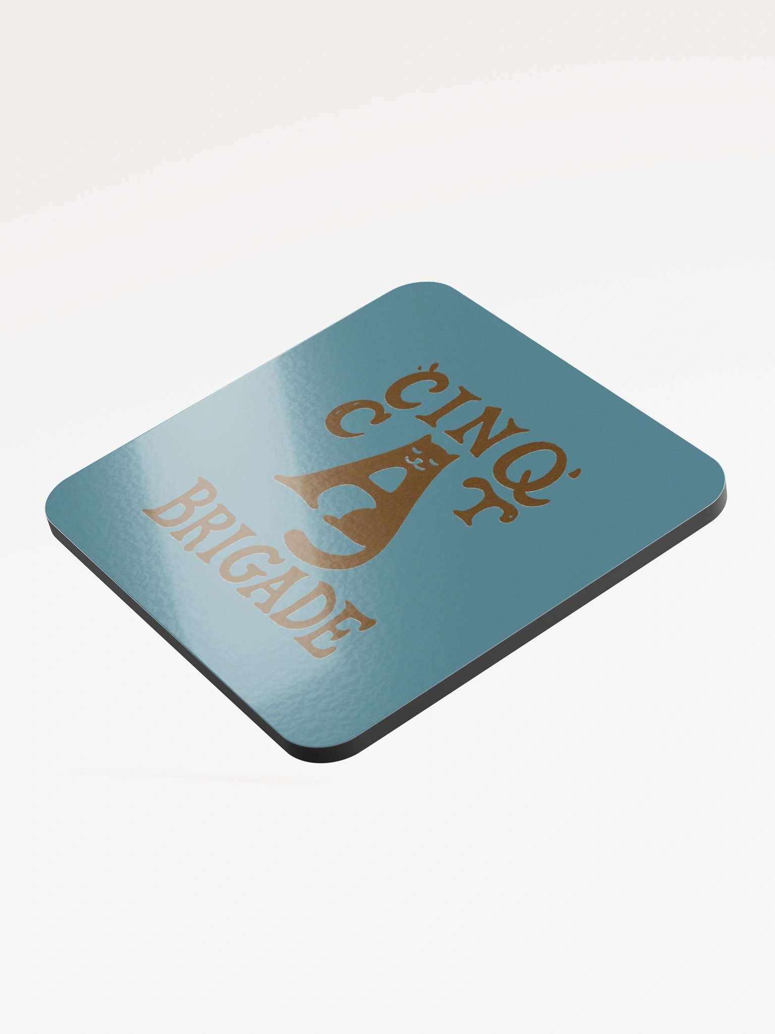 Feline Elegance Cork Coaster product image (3)