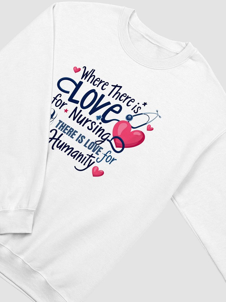 Nursing Love Crewneck Sweatshirt product image (2)