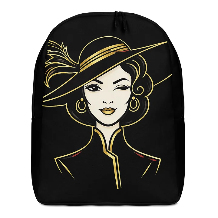 Woman Farting Backpack product image (1)