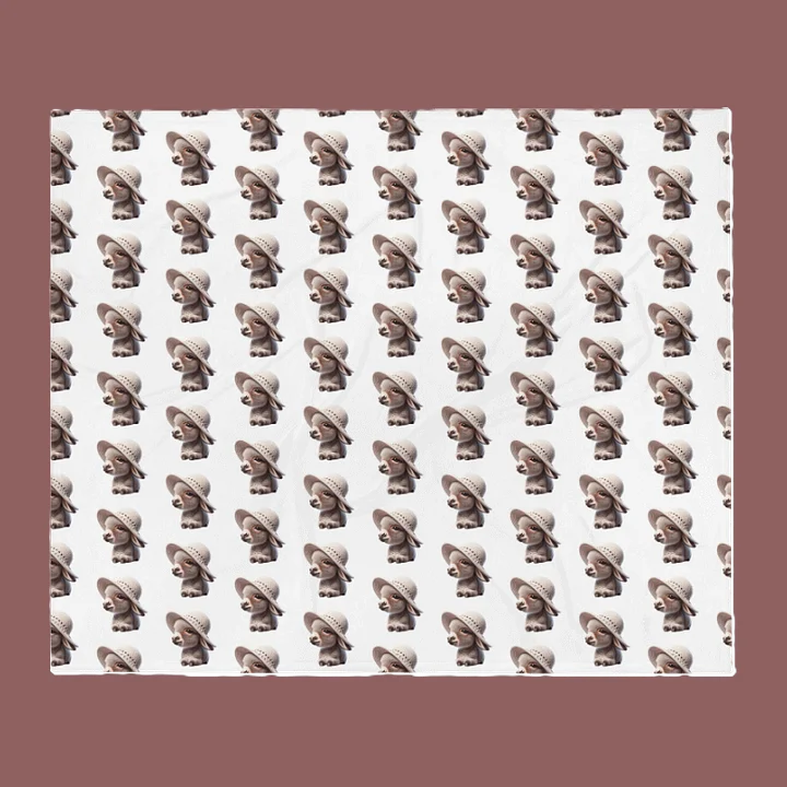 Donkey Vibes Throw Blanket product image (2)