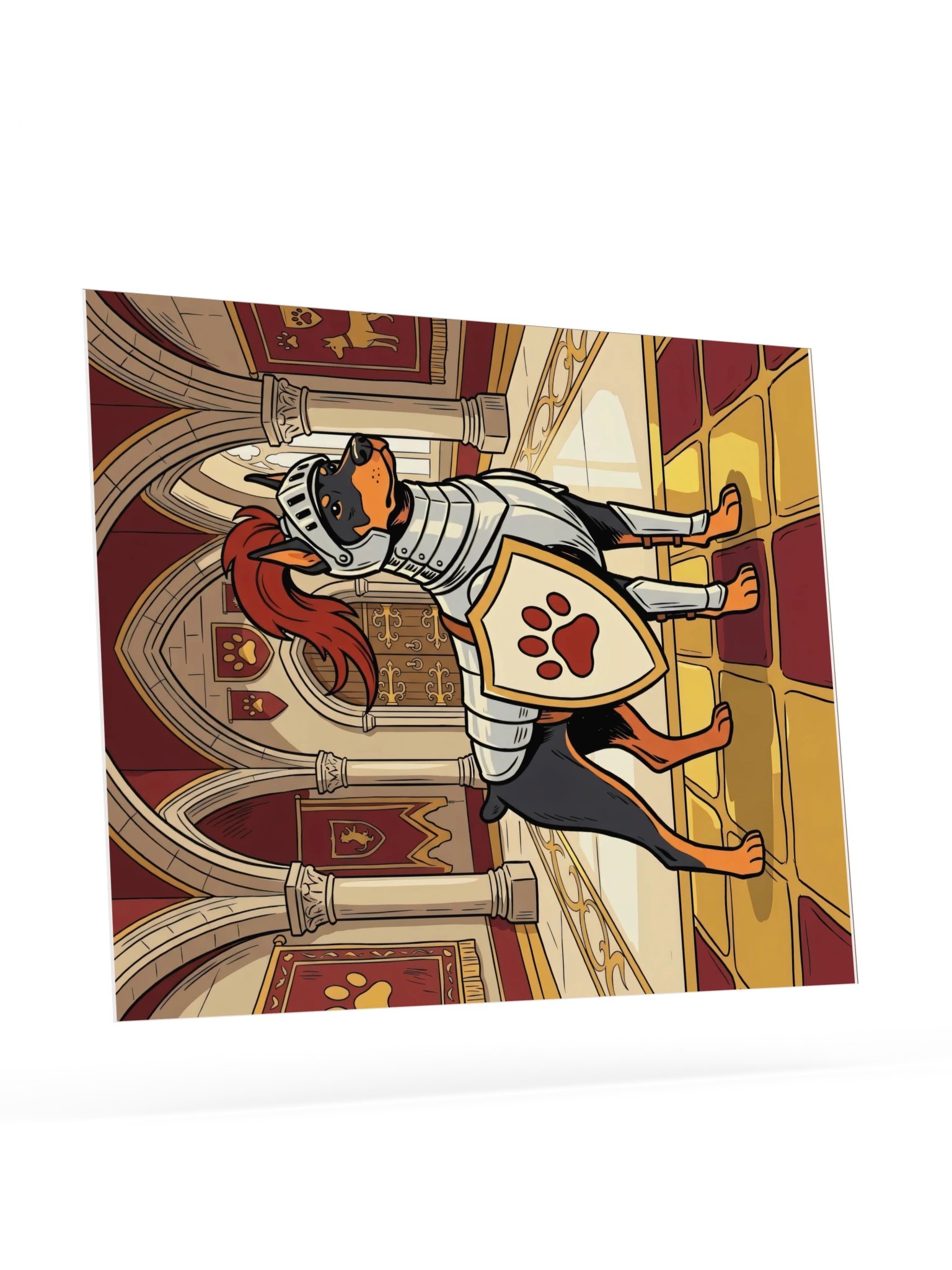 Knight Doberman Poster product image (23)