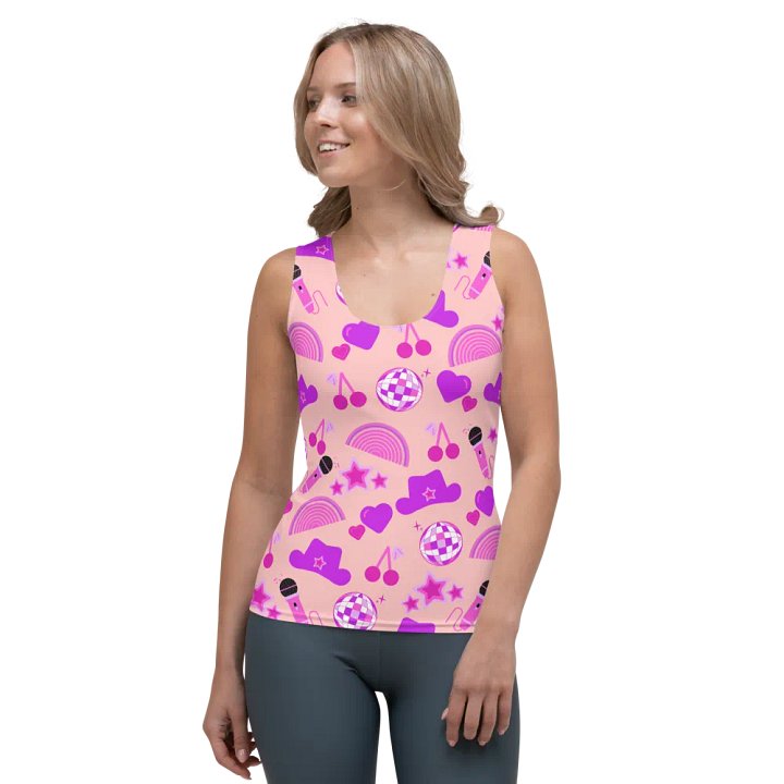 Country Rainbow Disco Vibes Women's Tank Top product image (1)