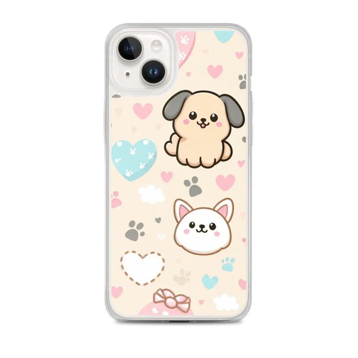 Whimsical Friends MagSafe® Clear Case product image (1)