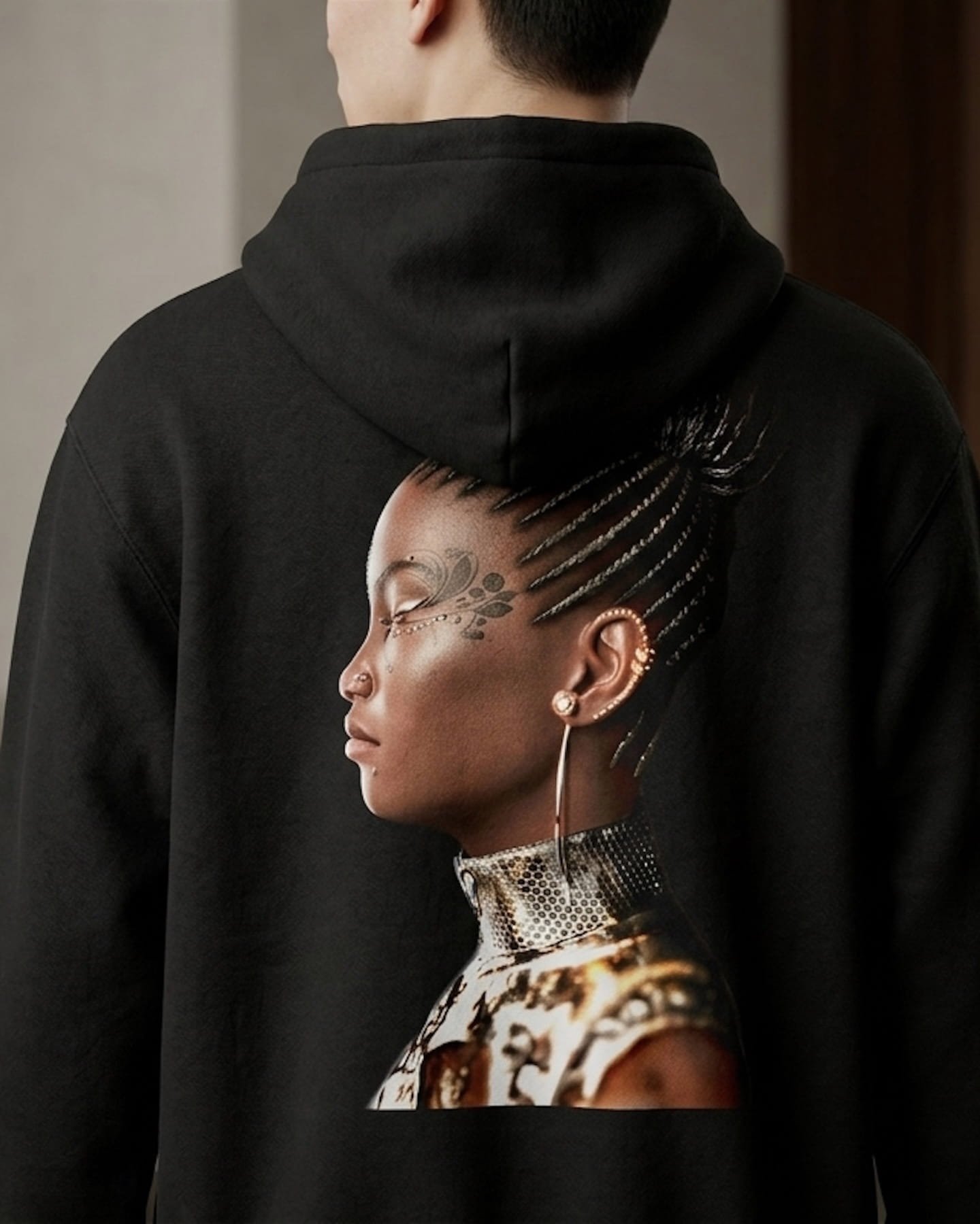 Queen Amanikhatashan Profile · AS Colour French Terry Hoodie product image (6)