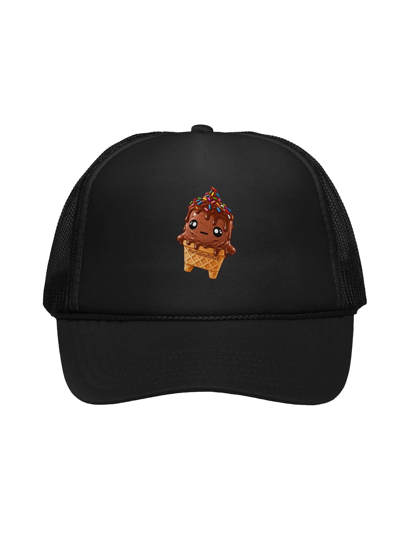 SPRITEFEST "Ice Cream Sprite" FOAM Trucker Snapback Hat product image (1)